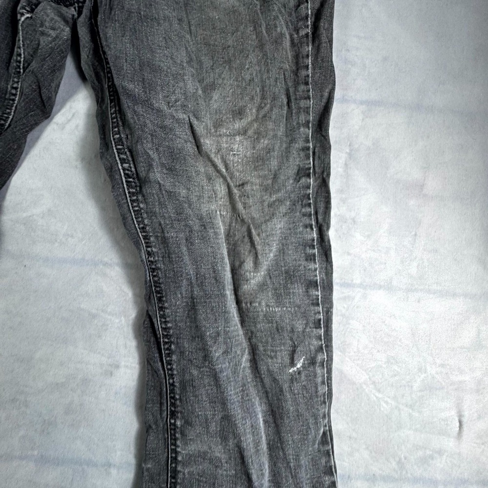 Urban Star Classic Jeans Mens 36x30 Gray Denim Cotton Stretch Slim Straight Leg - Picture 13 of 16